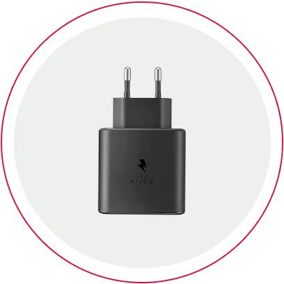 شارزر شارژر دیواری سامسونگ 25 وات EP-TA800 - Image 1